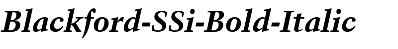 Blackford SSi Bold Italic.ttf