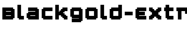 Blackgold ExtraBold.ttf
