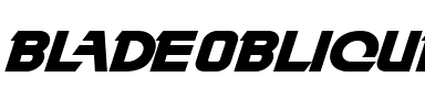 BladeOblique Regular.ttf