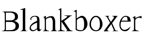 Blankboxer Regular.ttf