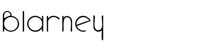 Blarney Regular.ttf