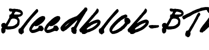 Bleedblob BTN Regular.ttf