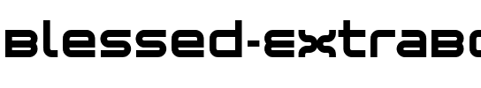 Blessed ExtraBold.ttf