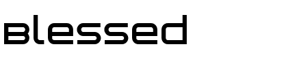 Blessed Regular.ttf