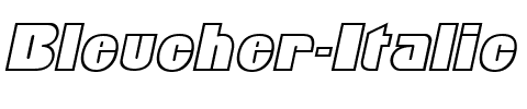 Bleucher Italic.ttf