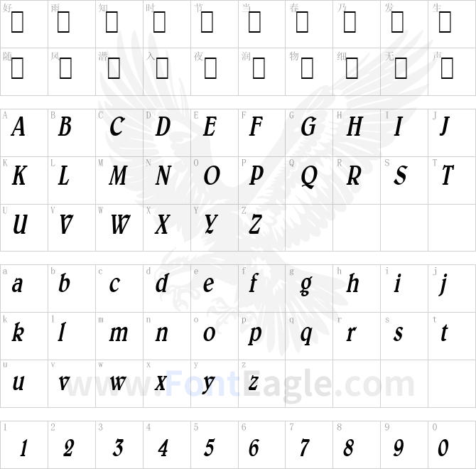 Blew-Condensed-Italic1-