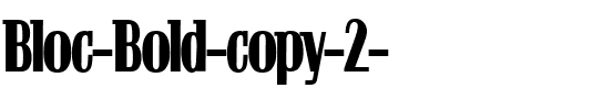 Bloc Bold Bloc Bold.ttf