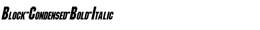 Block-Condensed Bold Italic.ttf