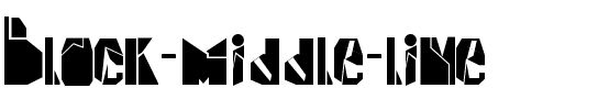 Block & middle line Normal.ttf