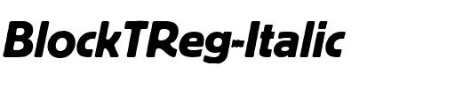BlockTReg Italic.ttf