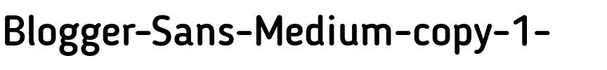 Blogger Sans Medium Regular.ttf
