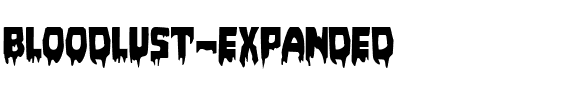 Bloodlust Expanded Expanded.ttf