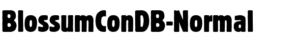 BlossumConDB Normal.ttf
