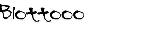 Blottooo Regular.ttf