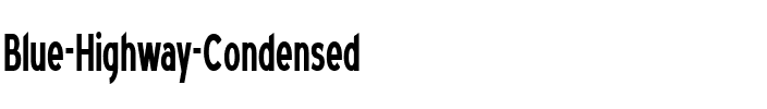 Blue Highway Condensed Regular.ttf