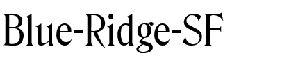 Blue Ridge SF Regular.ttf