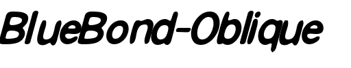 BlueBond-Oblique Regular.ttf
