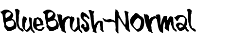 BlueBrush-Normal Regular.ttf