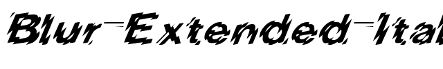 Blur-Extended Italic.ttf