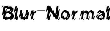 Blur  Normal.ttf