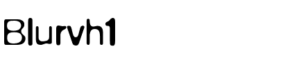 Blurvh1 Regular.ttf