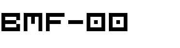 Bmf-00 Regular.ttf