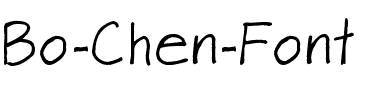 Bo Chen Font Normal.ttf