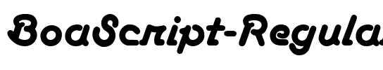 BoaScript Regular.ttf