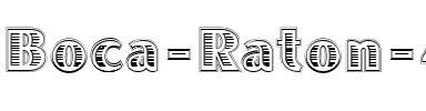 Boca Raton 4 Regular.ttf