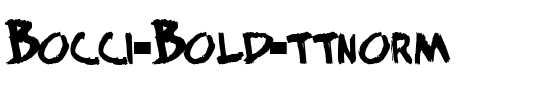 Bocci ttnorm Bold.ttf