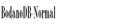 BodanoDB Normal.ttf