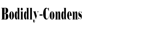 Bodidly-Condens Regular.ttf