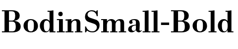 BodinSmall Bold.ttf
