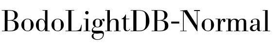 BodoLightDB Normal.ttf