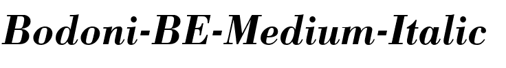 Bodoni BE ItalicBold.ttf