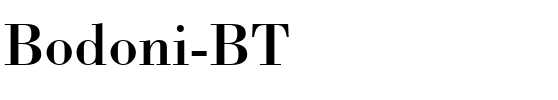 Bodoni BT Roman.ttf