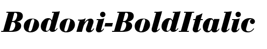 Bodoni BoldItalic.ttf