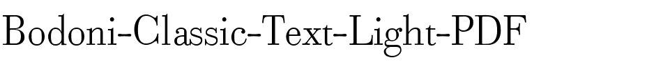 Bodoni Classic Text Light Regular.ttf