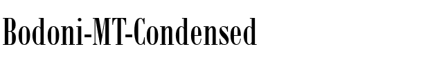 Bodoni MT Condensed Normal.ttf