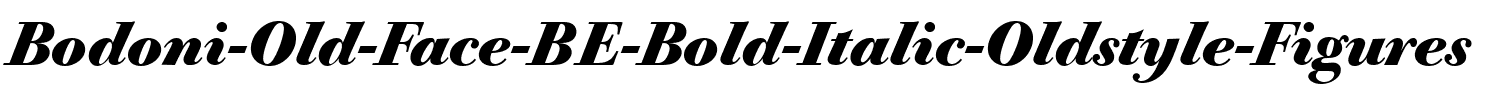 Bodoni Old Face BE Italic.ttf