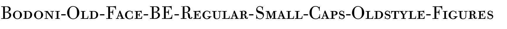 Bodoni Old Face BE Regular.ttf