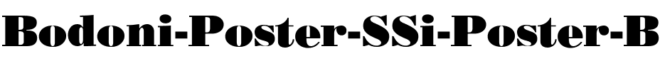 Bodoni Poster SSi Poster Bold.ttf