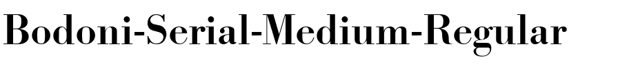 Bodoni-Serial-Medium Regular.ttf
