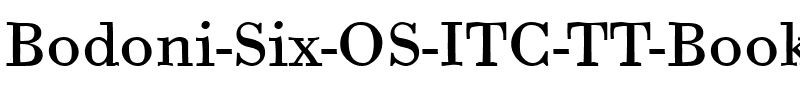 Bodoni Six OS ITC TT Book.ttf