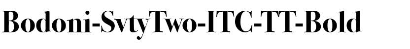 Bodoni SvtyTwo ITC TT Bold.ttf