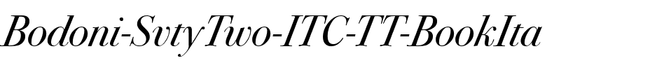 Bodoni SvtyTwo ITC TT BookIta.ttf