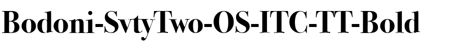 Bodoni SvtyTwo OS ITC TT Bold.ttf
