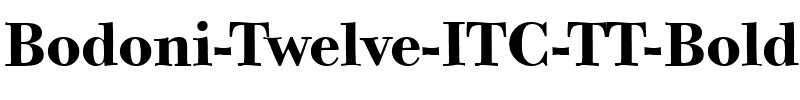 Bodoni Twelve ITC TT Bold.ttf