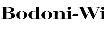 Bodoni Wide Regular.ttf
