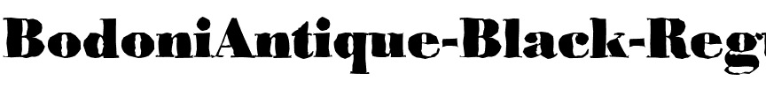 BodoniAntique-Black Regular.ttf